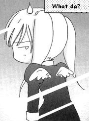 Haha I find this veryyy cute~ Osora Hiyo From Love Monster!