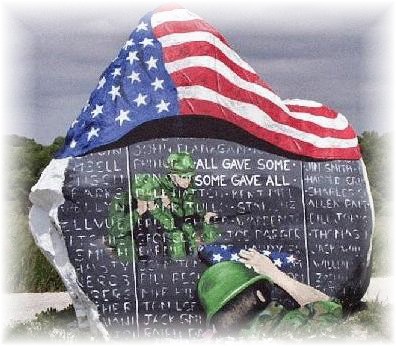 the rock in Iowa.