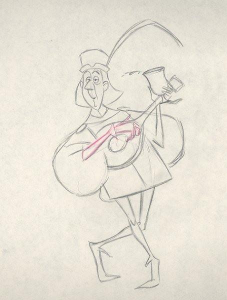 Minstrel waiter