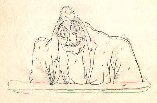 witch at window
