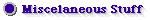 Miscelaneous