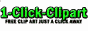 www.1-click-clipart.com