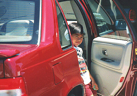 Charles in the Volvo