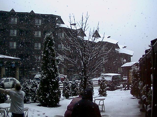 Sunday's weather, from the hotel