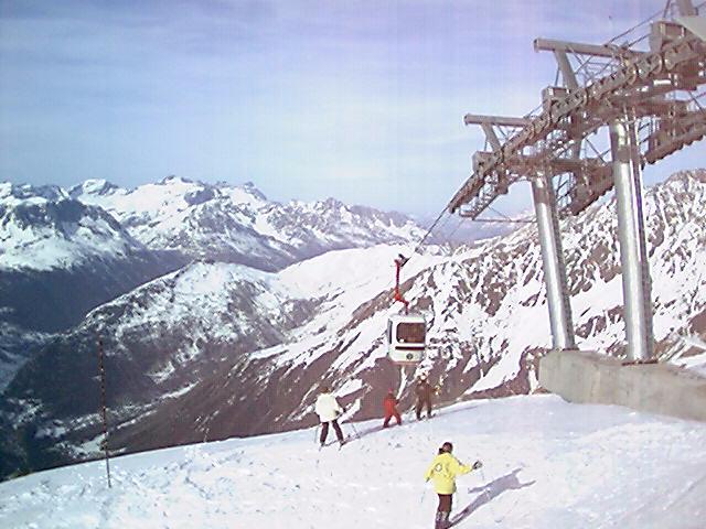 View in the sun
