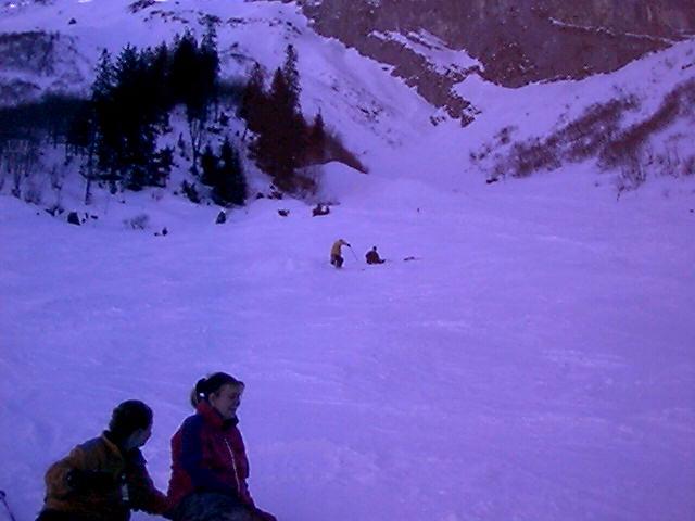 I called this one engallfalldown since Sinead and Rachel did it ages ago and Carl is up above having done some backwards-skiing again!!