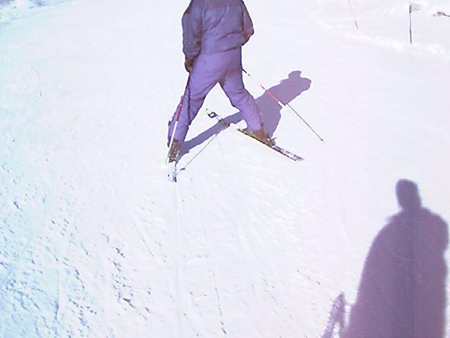 Check out the snowplough on that one (Dave)