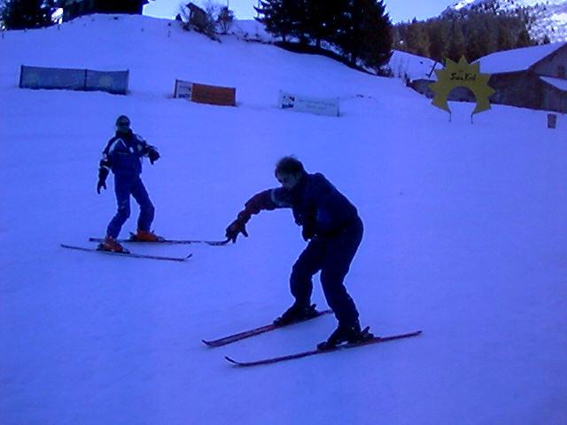It's Our Terry on his lesson with cute Lydia