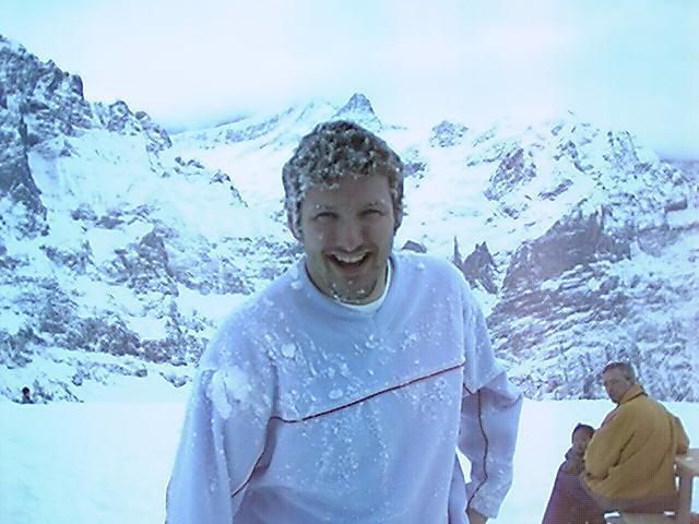 They got me and kick me half-to-death in the snow!!  Nasty boys!