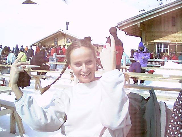 Heidi Hi!!  Monika as a Langer....