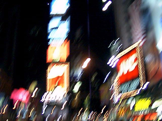 Times Square with Special Effects