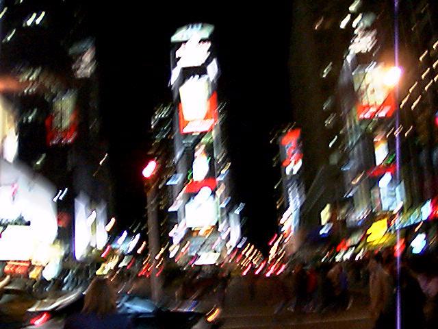 Times Square with Special Effects