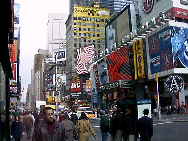 Times Square by day