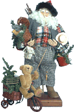 Fishing Santa