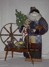 Santa Spinning