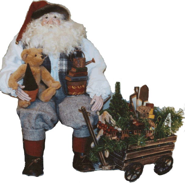 Gardening Santa