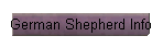 German Shepherd Info