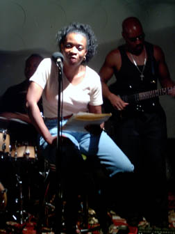 Fine Sistah/ Fine Poet at open mic