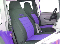 2004 Jeep Wrangler Rubicon Custom Neroprene Seat Covers