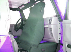 2004 Jeep Wrangler Rubicon Custom Neroprene Seat Covers