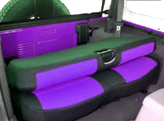 2004 Jeep Wrangler Rubicon Custom Neroprene Seat Covers