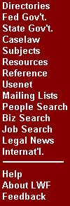 Legal WebFront Menu