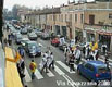 blocco del traffico in via cavazzana.jpg - 11kb