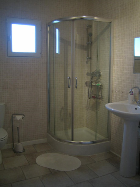 En suite shower room for the master bedroom