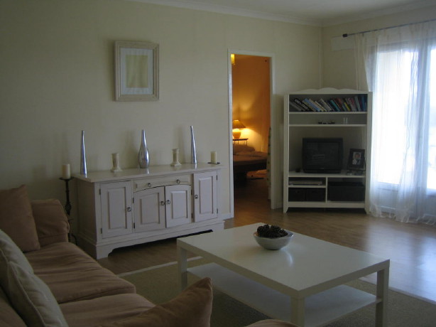 South facing and spacious, opens out onto terrace