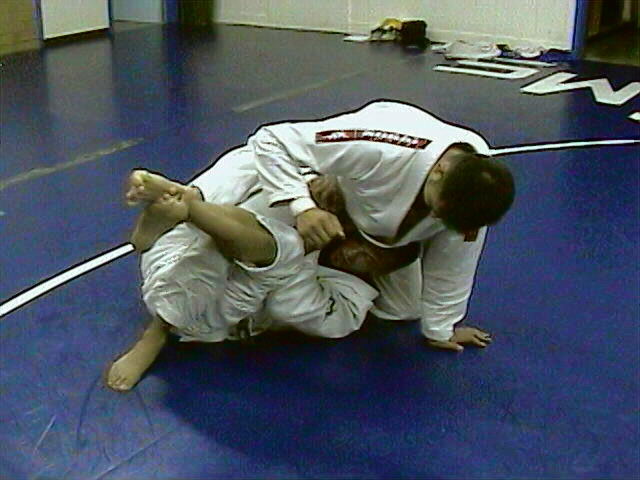 Modified Sitting Half Guard position