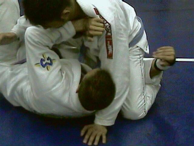 Underhooking the leg/hip