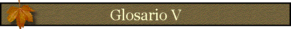 Glosario V