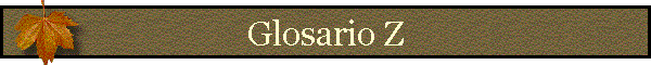 Glosario Z
