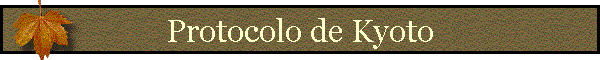 Protocolo de Kyoto