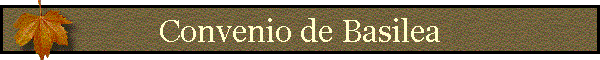 Convenio de Basilea