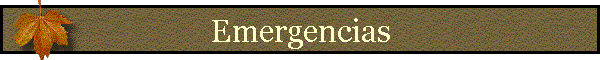 Emergencias