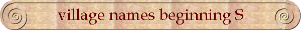village names beginning S