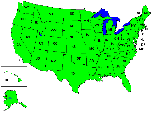Where does Colorado and Wyoming go?