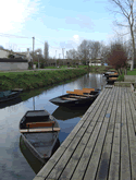 Canoes on the marais
