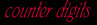 Counter Digits