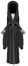 Ringwraith in a tuxedo (Lord of the Rings by JRR Tolkien..... tuxedo not included LOL)