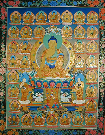 35 Confessional Buddhas