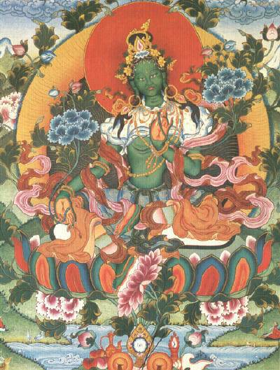 Green tara