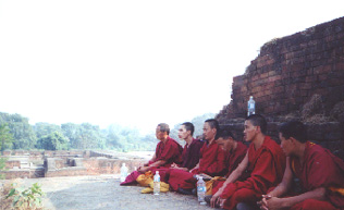 Tenzin Lama lead us in chanting Chapter 10 Dedications of A Guide To The Bodhisattva's Way Of Life