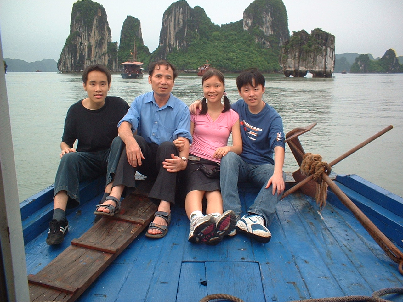 At Ha Long bay