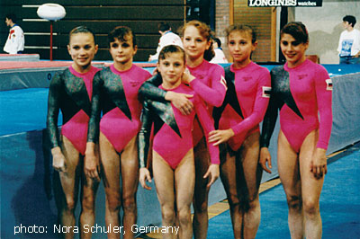 Team Russia (Juniors) at the 1995 European Championships.