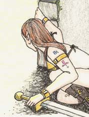 A Girl and Her Longsword