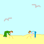 sandcastles