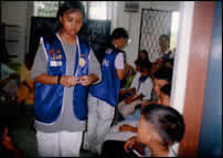 Visit to orphanage