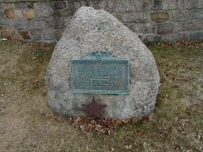 Civil War Monument, Coventry Police Station, Coventry, RI